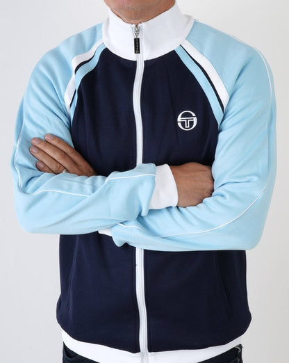 Sergio Tacchini Ghibli Trainingsoberteil Marineblau / Himmelblau