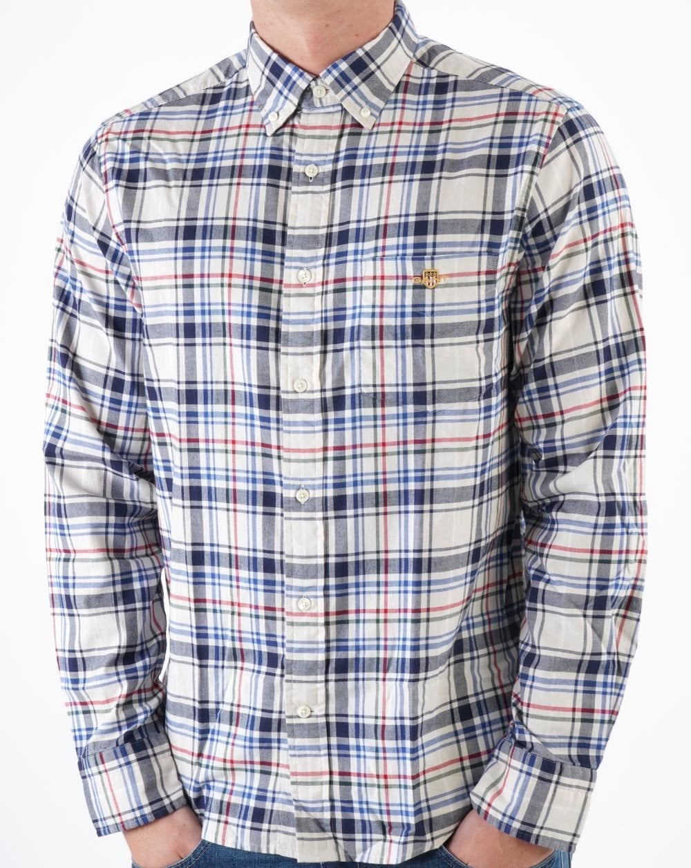 Gant Twill-Karohemd Kitt