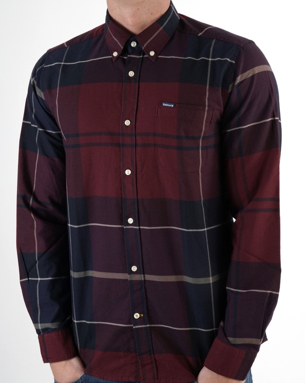 Barbour Stirling Tailored Hemd Cordovan Tartan