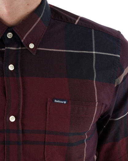 Barbour Stirling Tailored Hemd Cordovan Tartan