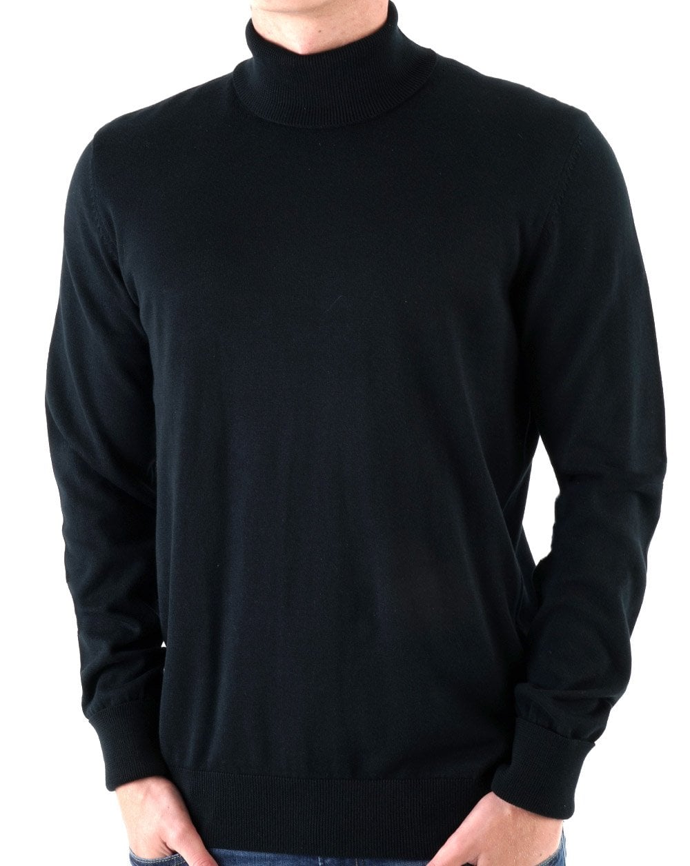Ben Sherman Rollkragen Schwarz