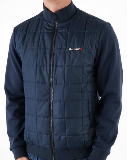 Barbour Box Steppjacke Marineblau