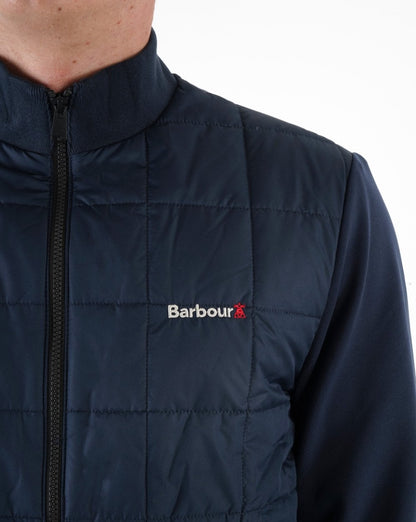 Barbour Box Steppjacke Marineblau