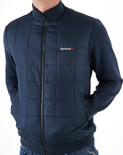 Barbour Box Steppjacke Marineblau