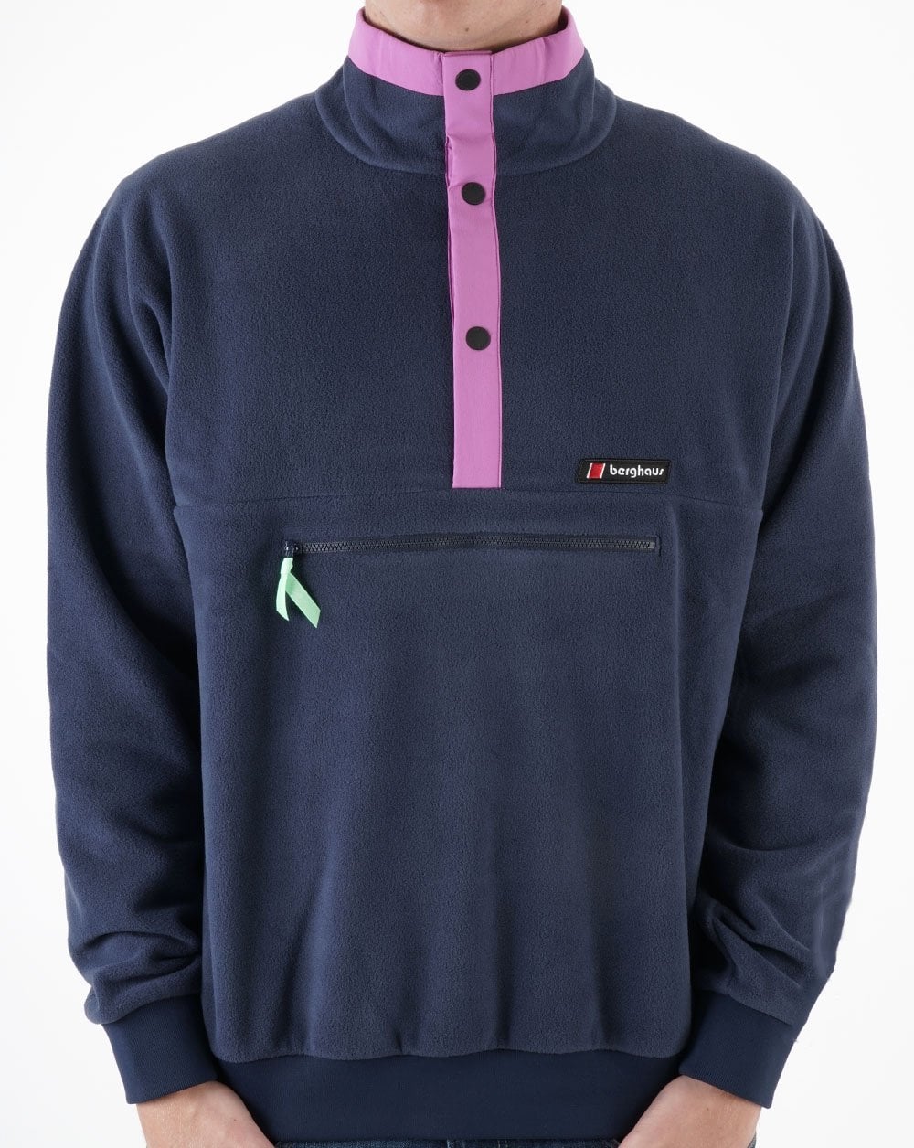 Berghaus Dean St. Polarplus Fleece Marine/Flieder