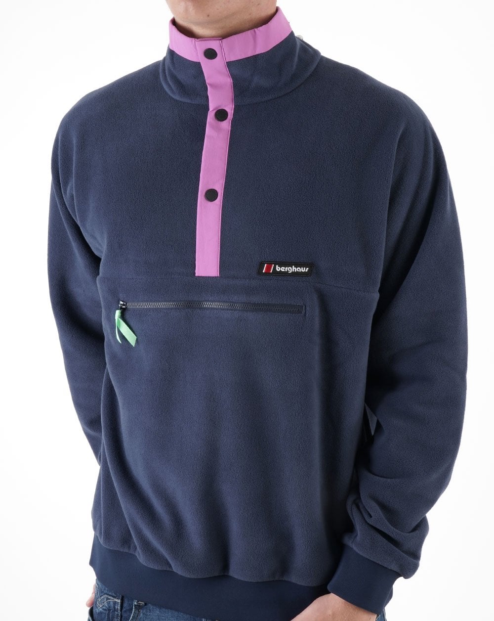 Berghaus Dean St. Polarplus Fleece Marine/Flieder