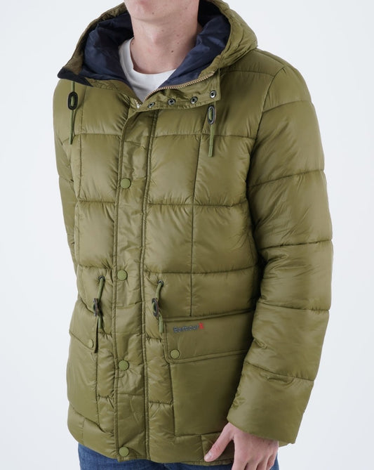 Barbour Barbour Fell Baffle Steppjacke Nordgrün