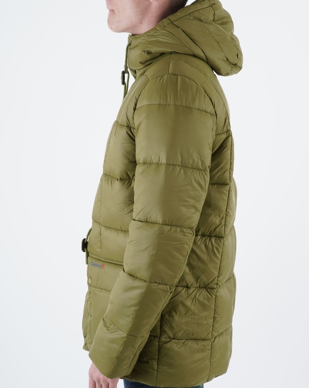 Barbour Fell Baffle Steppjacke Nordgrün