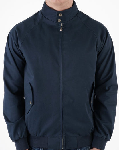 Real Hoxton Harrington-Jacke, Marineblau