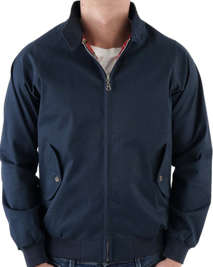 Real Hoxton Harrington-Jacke, Marineblau