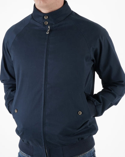 Real Hoxton Harrington-Jacke, Marineblau