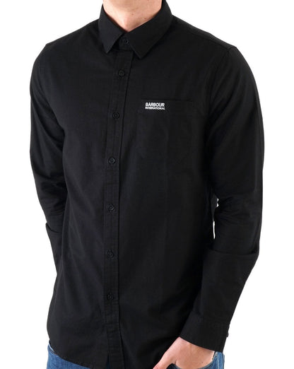 Barbour International Kinetic Hemd Schwarz