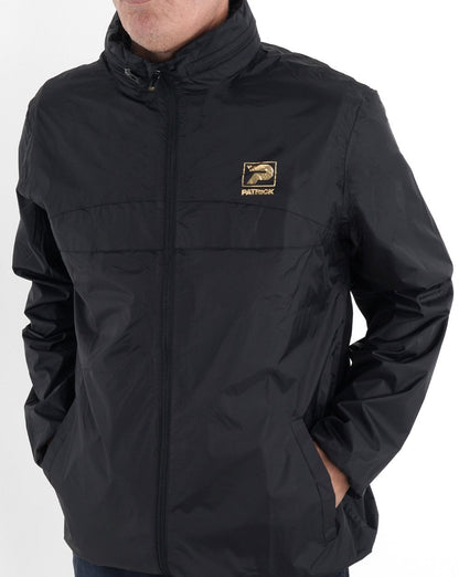 Patrick Villan Regenjacke Schwarz/Gold