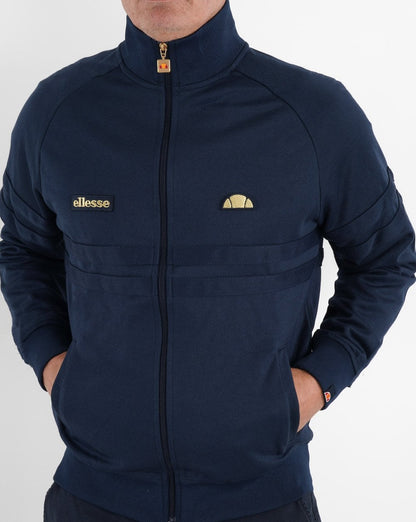 Ellesse – Rimini Trainingsjacke, Marineblau/Gold