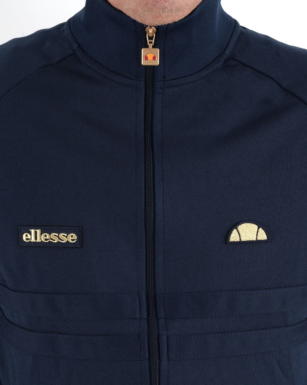 Ellesse – Rimini Trainingsjacke, Marineblau/Gold