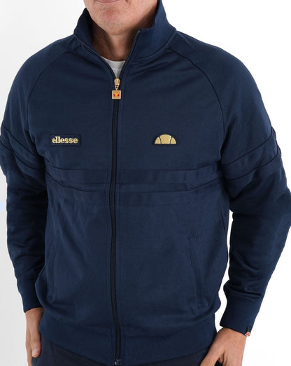 Ellesse – Rimini Trainingsjacke, Marineblau/Gold