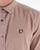 Lyle & Scott Needle Cord Shirt Mauve Dusk