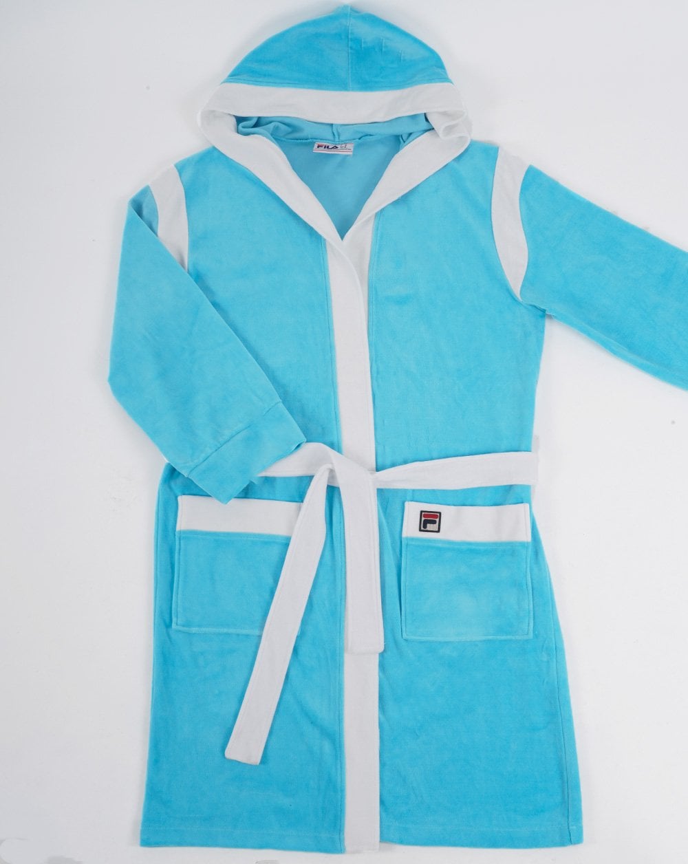 Fila Vintage Jude Morgenmantel Aquablau