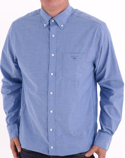 Gant Broadcloth Shirt College Blue