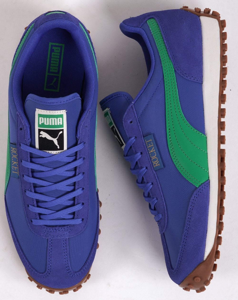 Puma Rocket Trainer Königsblau/Grün