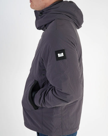 Weekend Offender Wattierte Vienna Jacke Anthrazit