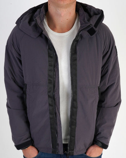 Weekend Offender Wattierte Vienna Jacke Anthrazit