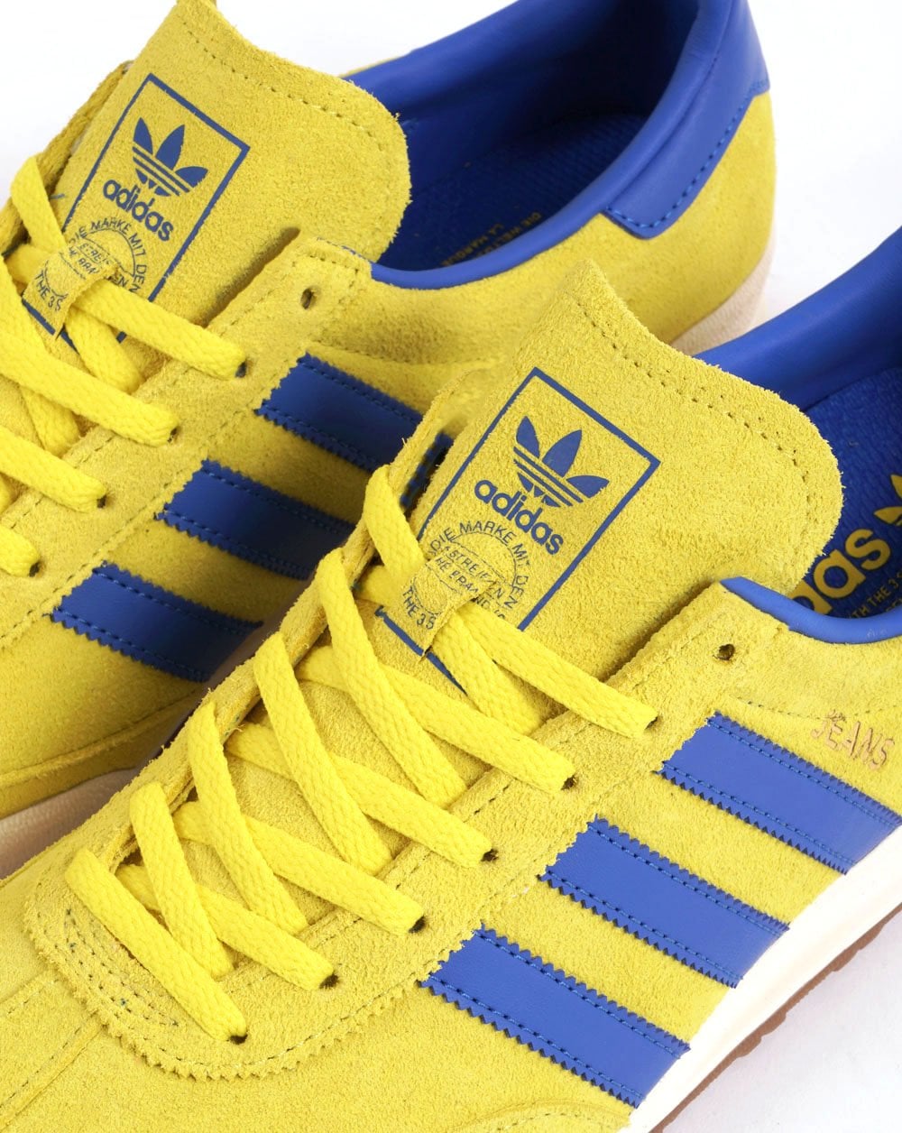 Adidas Jeans Sneakers Gelb/Blau