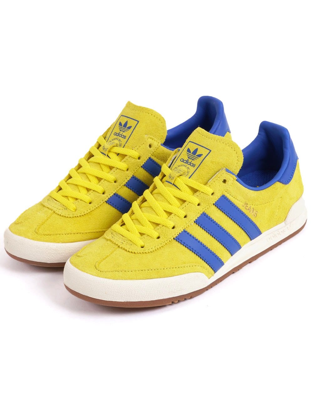Adidas Jeans Sneakers Gelb/Blau
