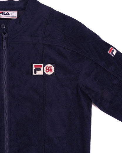 Fila Vintage Terrinda Mk3 Pro Badge Trainingsjacke, Marineblau