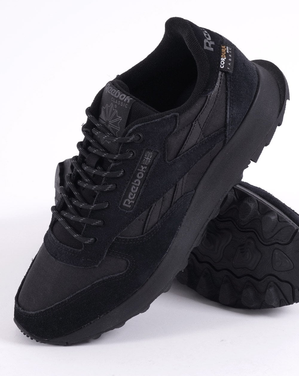 Reebok Classic Cordura Winter-Sneaker in Schwarz