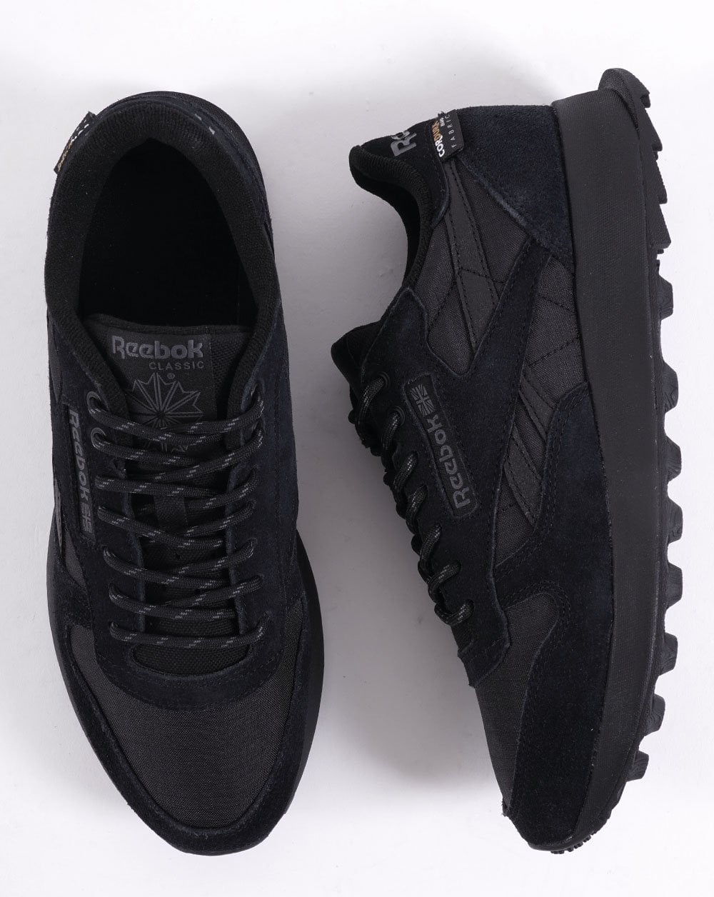 Reebok Classic Cordura Winter-Sneaker in Schwarz
