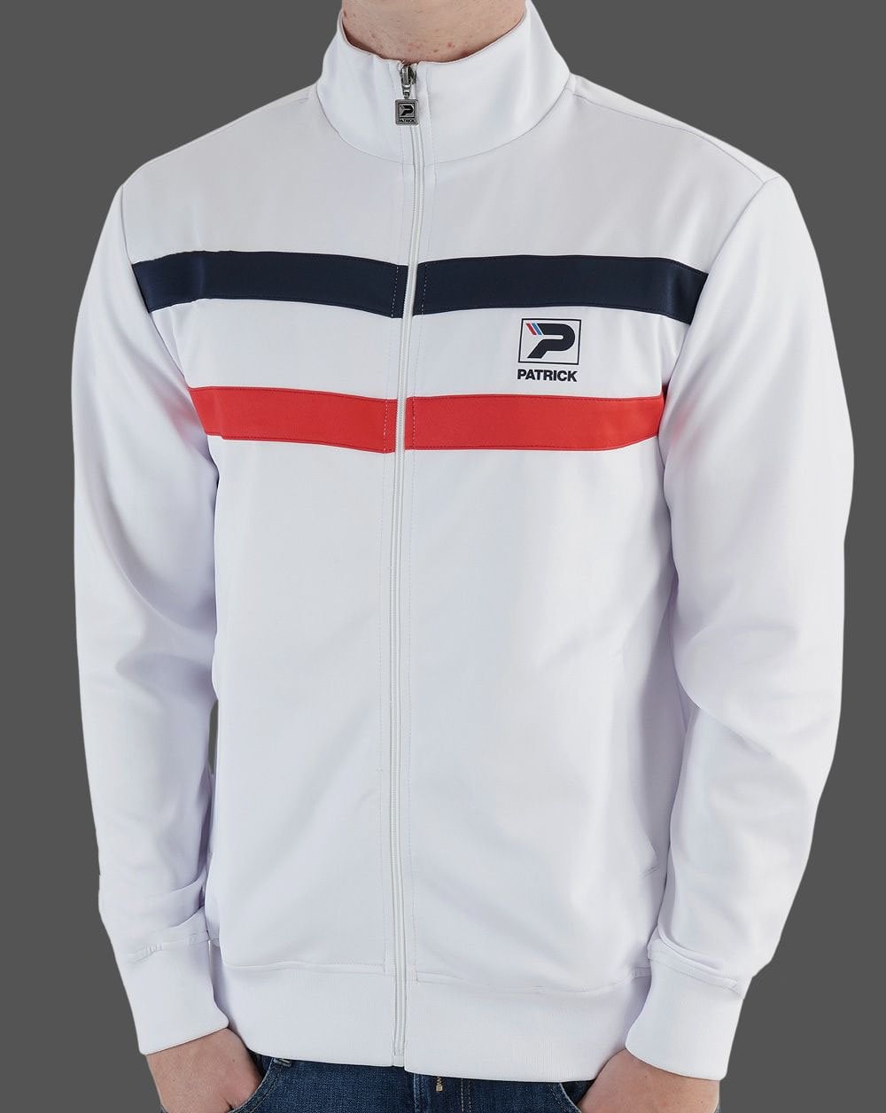 Patrick Jimmy Trainingsjacke Weiß