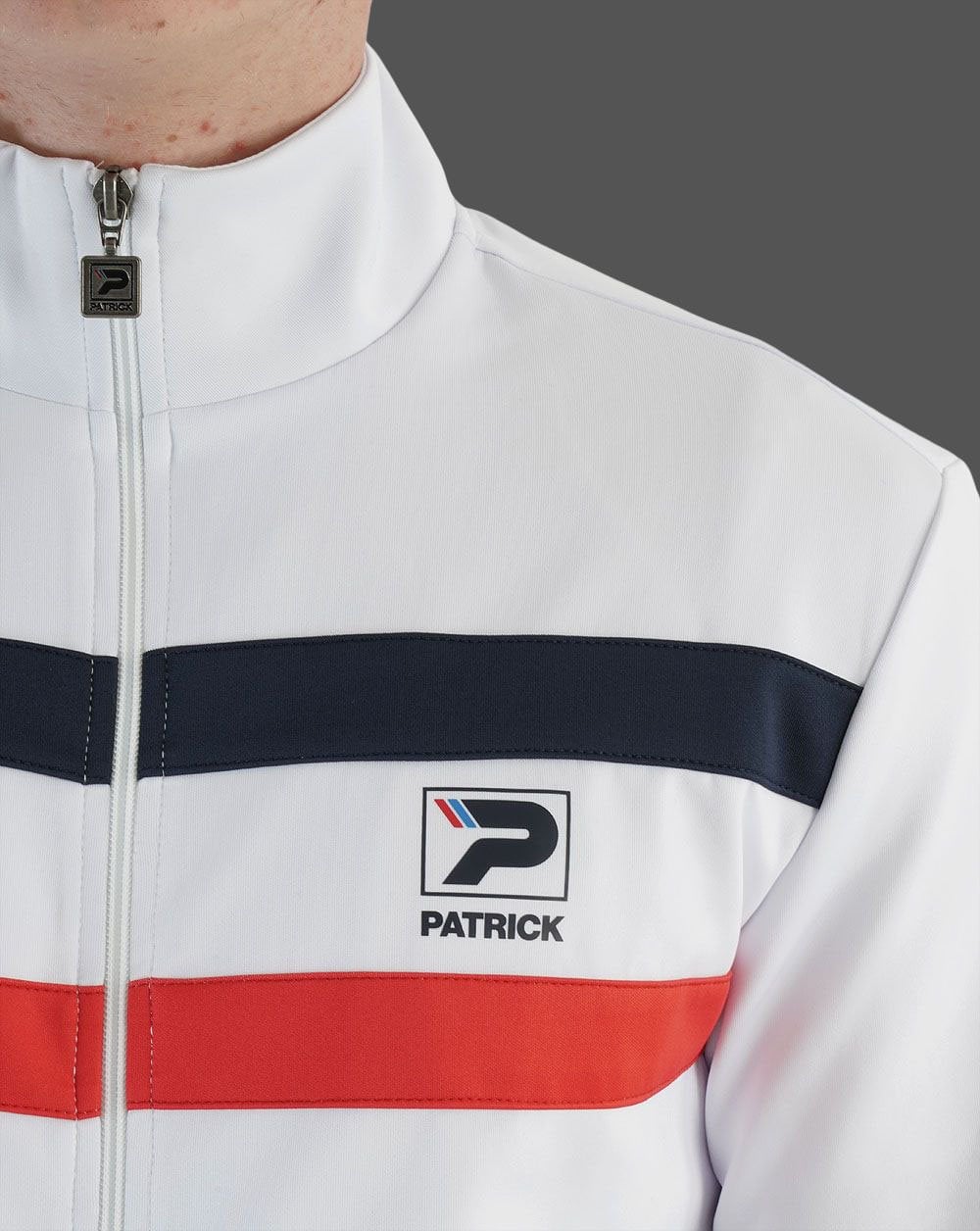 Patrick Jimmy Track Top White