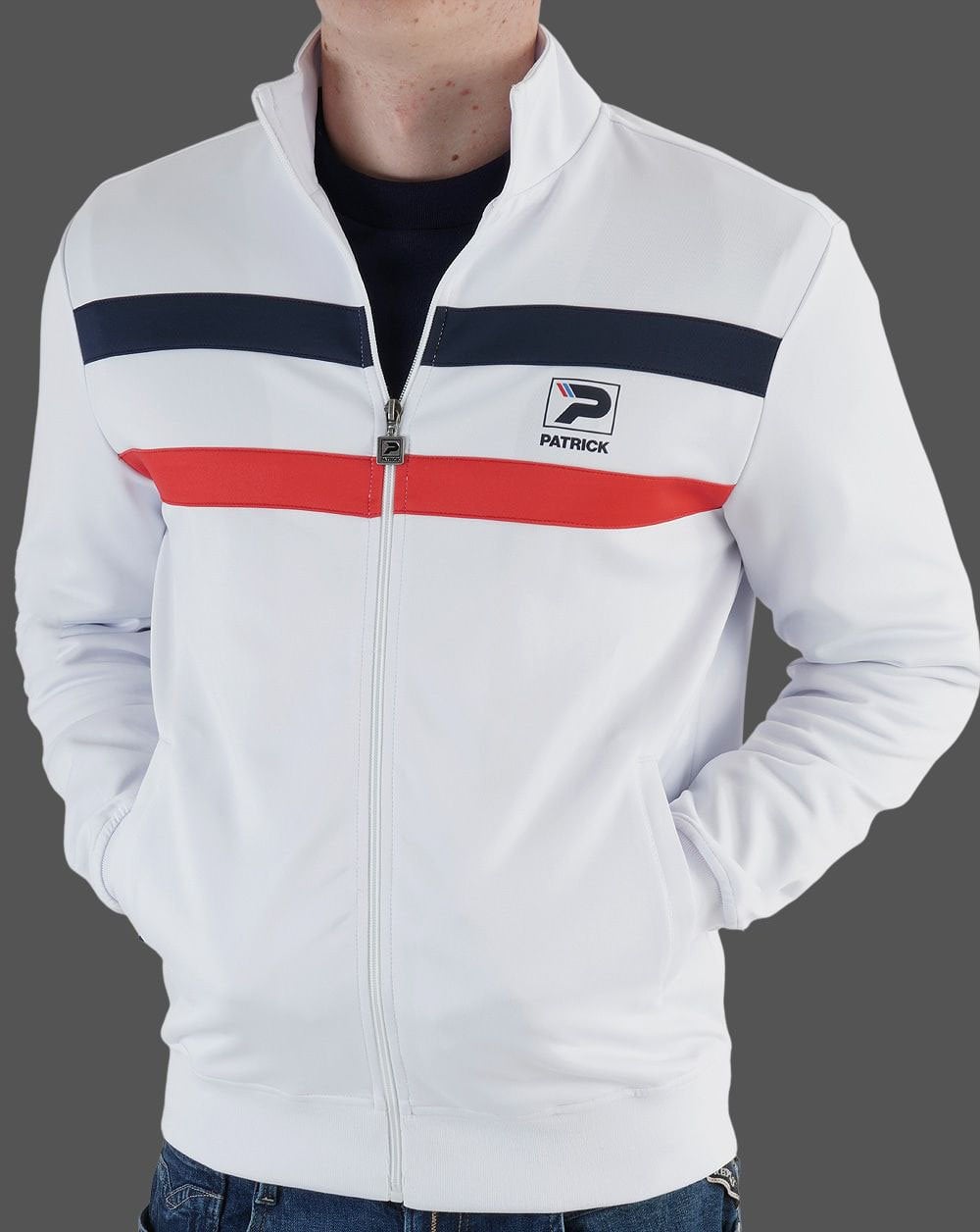 Patrick Jimmy Track Top White