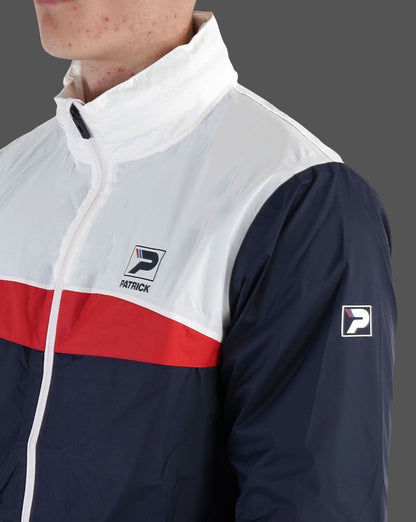 Patrick Cagoule Marineblau Weiß Rot