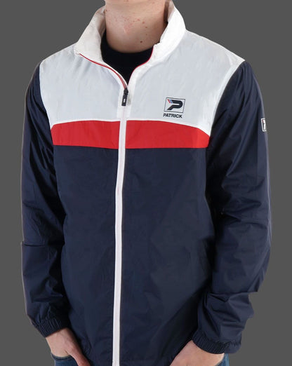 Patrick Cagoule Marineblau Weiß Rot
