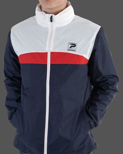 Patrick Cagoule Marineblau Weiß Rot