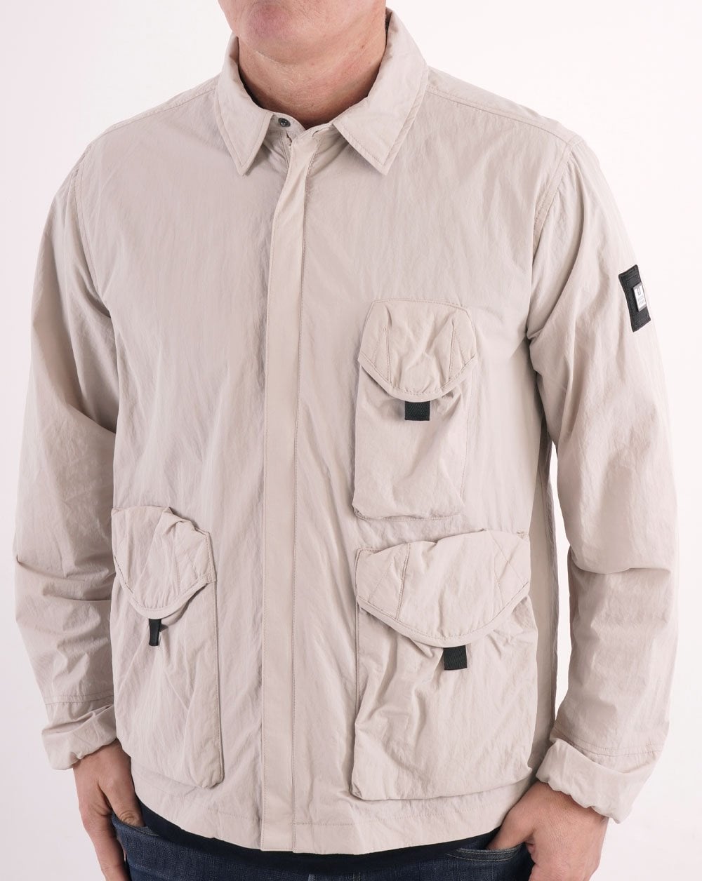 Weekend Offender Hamburg Overshirt Bimsstein