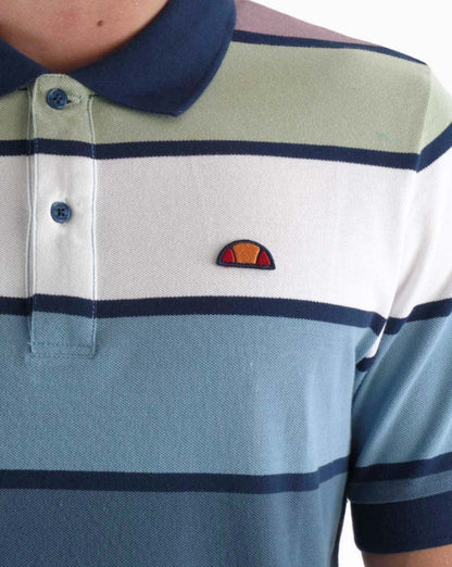 Ellesse – Kyle – Gestreiftes Poloshirt, mehrfarbig