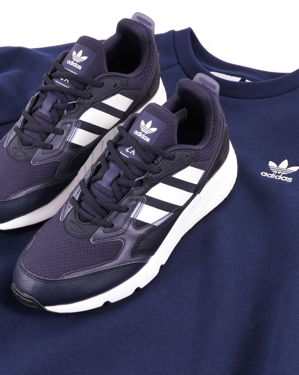 Adidas Zx 1k Boost 2.0 Turnschuhe Legend Ink/Weiß