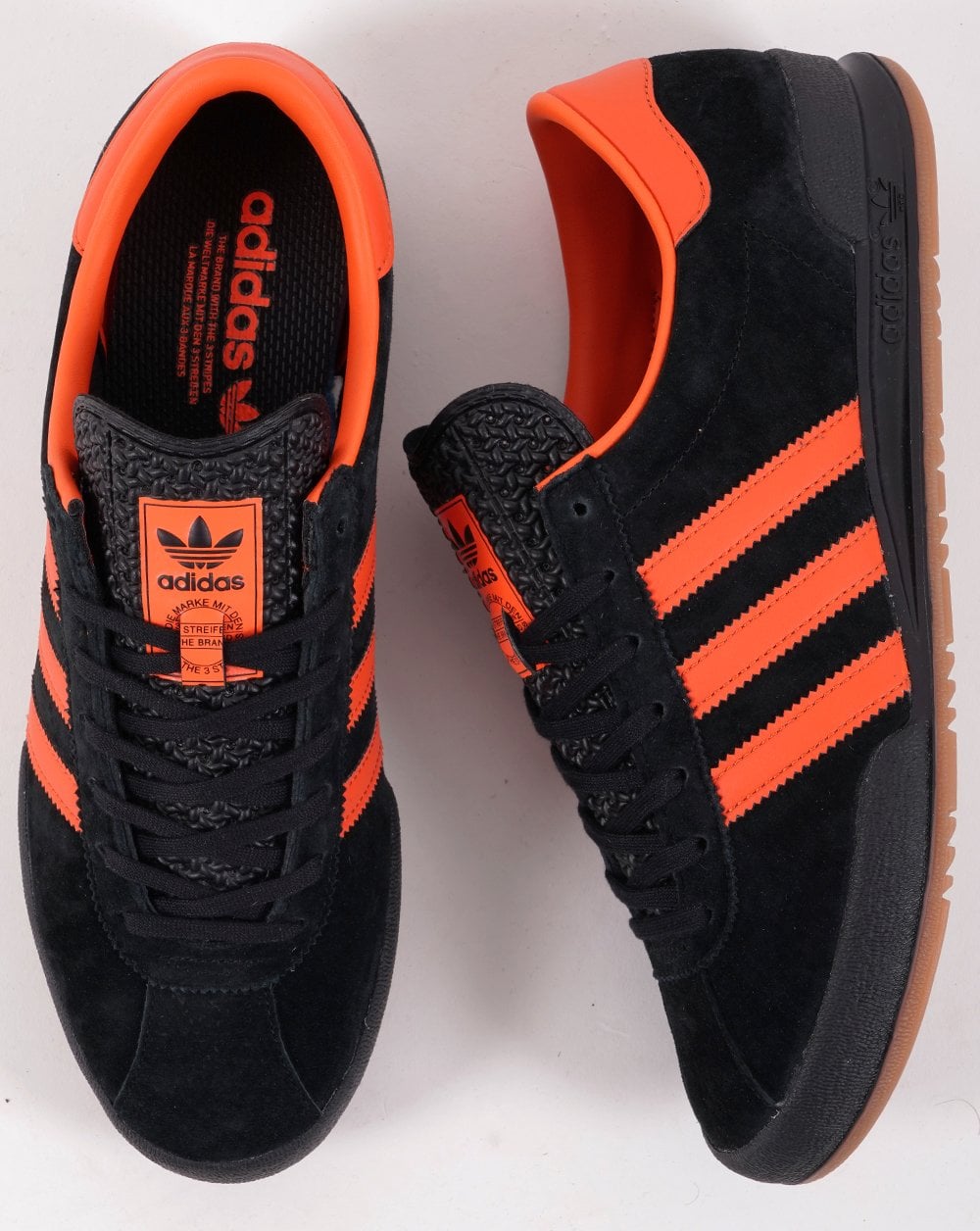 Adidas Jeans Mk II Sneaker Schwarz/Orange