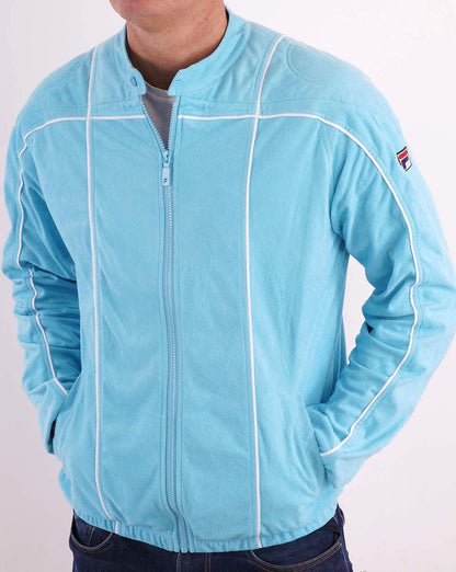 Fila Vintage Terrinda Mk3 Trainingsjacke Aqua/Weiß