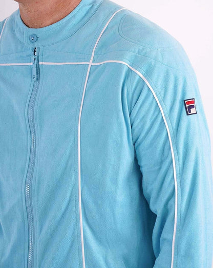 Fila Vintage Terrinda Mk3 Trainingsjacke Aqua/Weiß