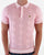 Gabicci Vintage Dafoe Knit Polo Pink