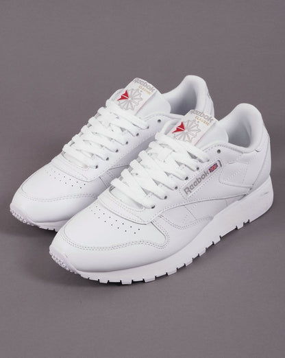 Reebok Classic Leder-Sneaker Weiß/Weiß