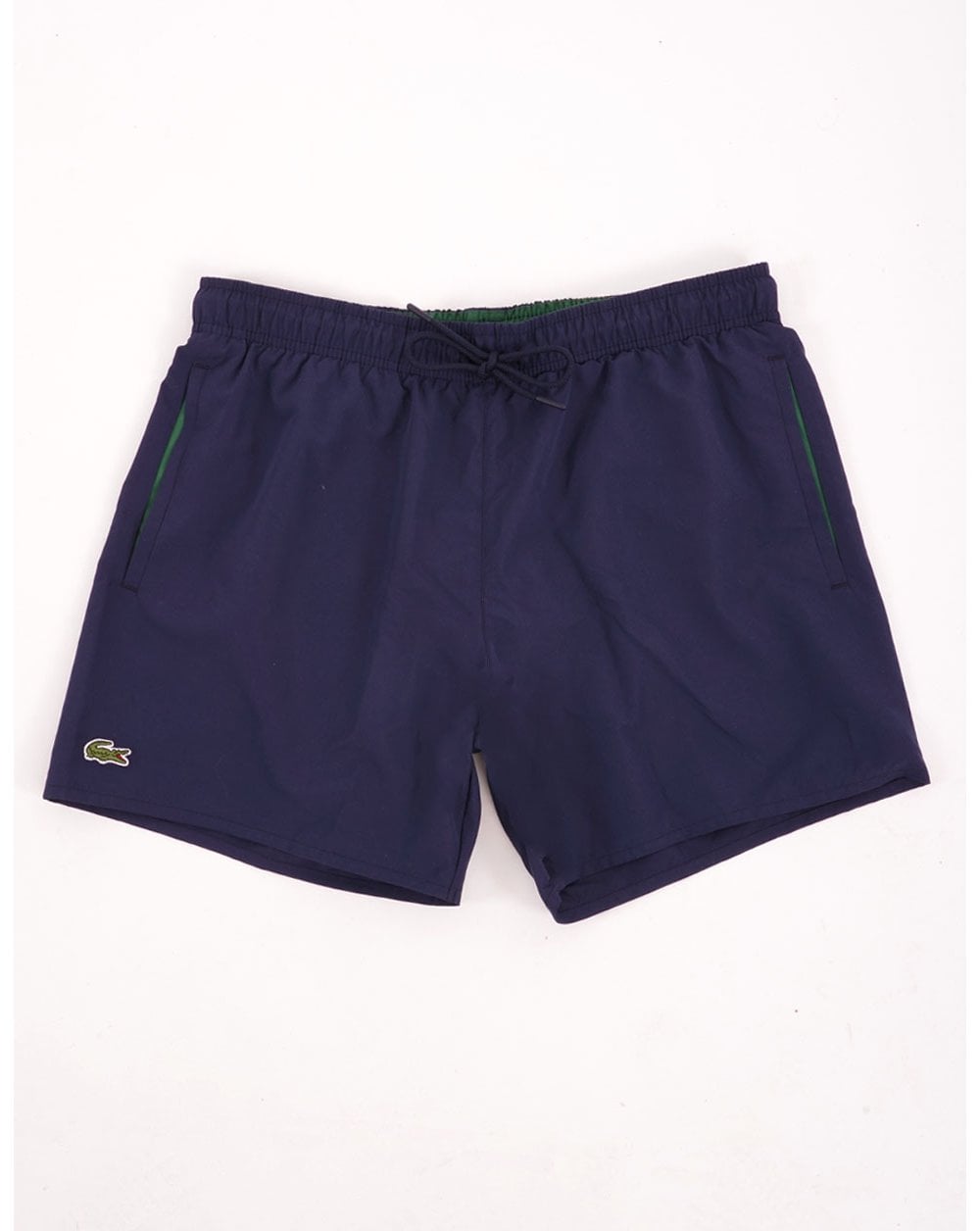 Lacoste Badeshorts Marineblau/Grün