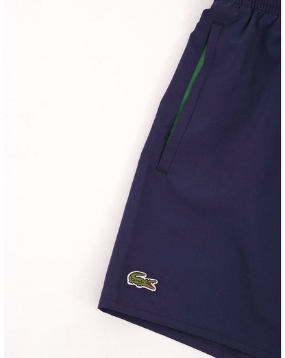 Lacoste Badeshorts Marineblau/Grün