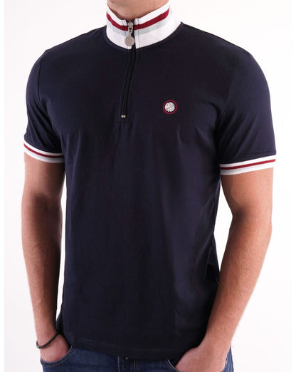 Pretty Green Tilby Radsportoberteil, Marineblau