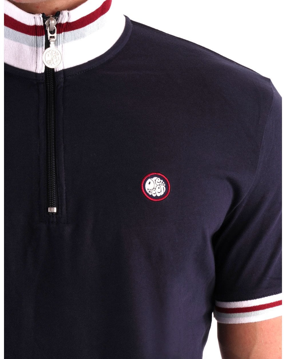 Pretty Green Tilby Radsportoberteil, Marineblau