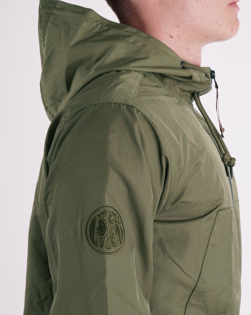 Pretty Green Ridley Jacke Khakigrün